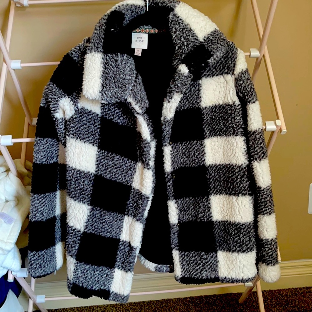 Knox Rose Buffalo Plaid Fleece